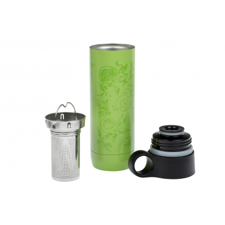 Verde thermos flask with stainless steel strainer 0.45 l