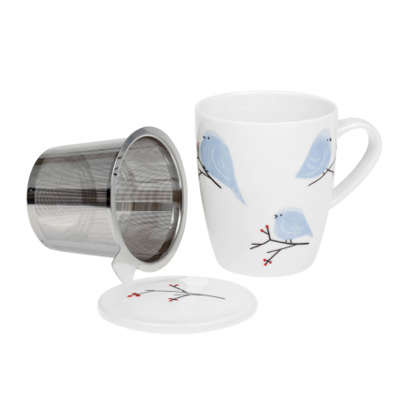 Birds - infuser mug