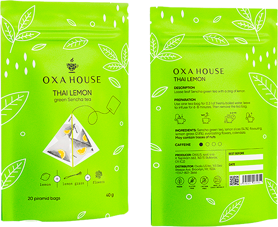 Thai Lemon - Premium Green Tea